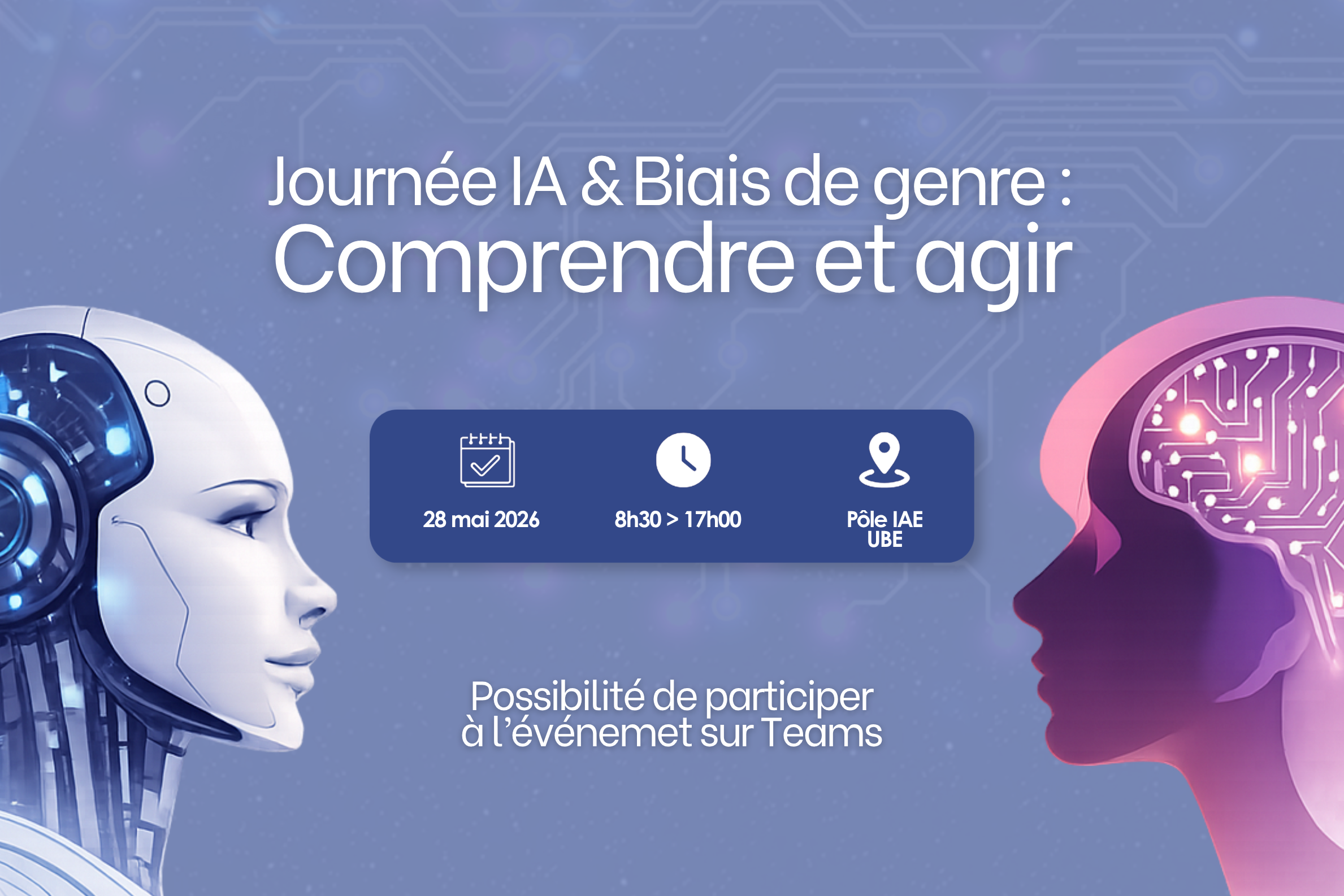 Journée IA & Biais de genre : comprendre et agir